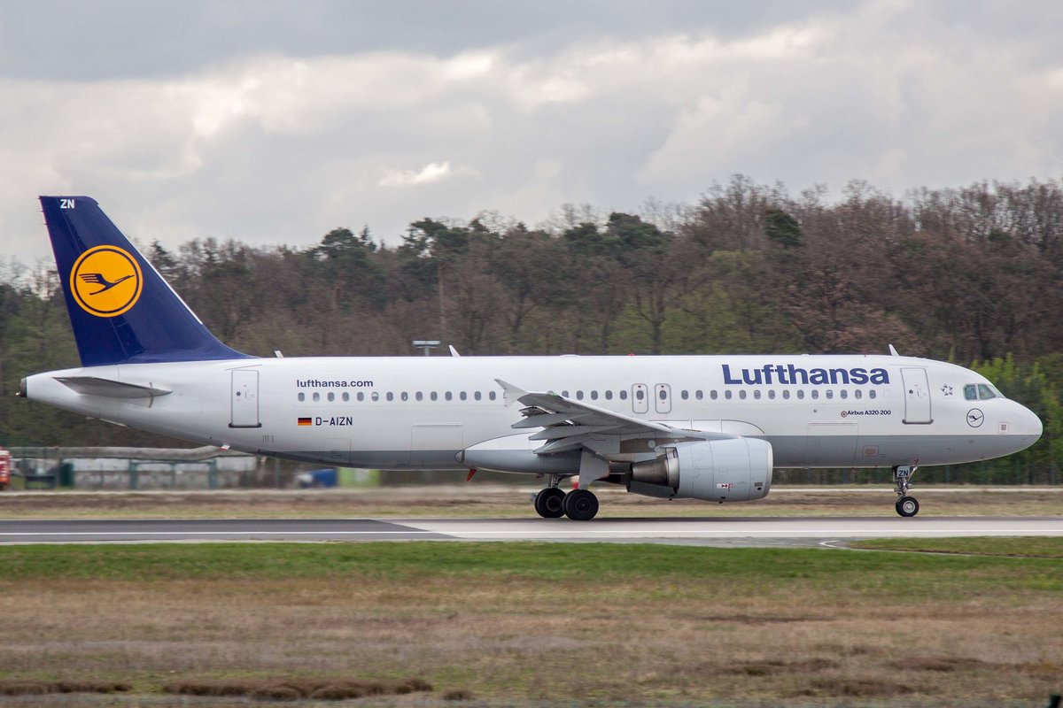 Lufthansa (LH-DLH), D-AIZN, Airbus, A 320-214, 06.04.2017, FRA-EDDF, Frankfurt, Germany