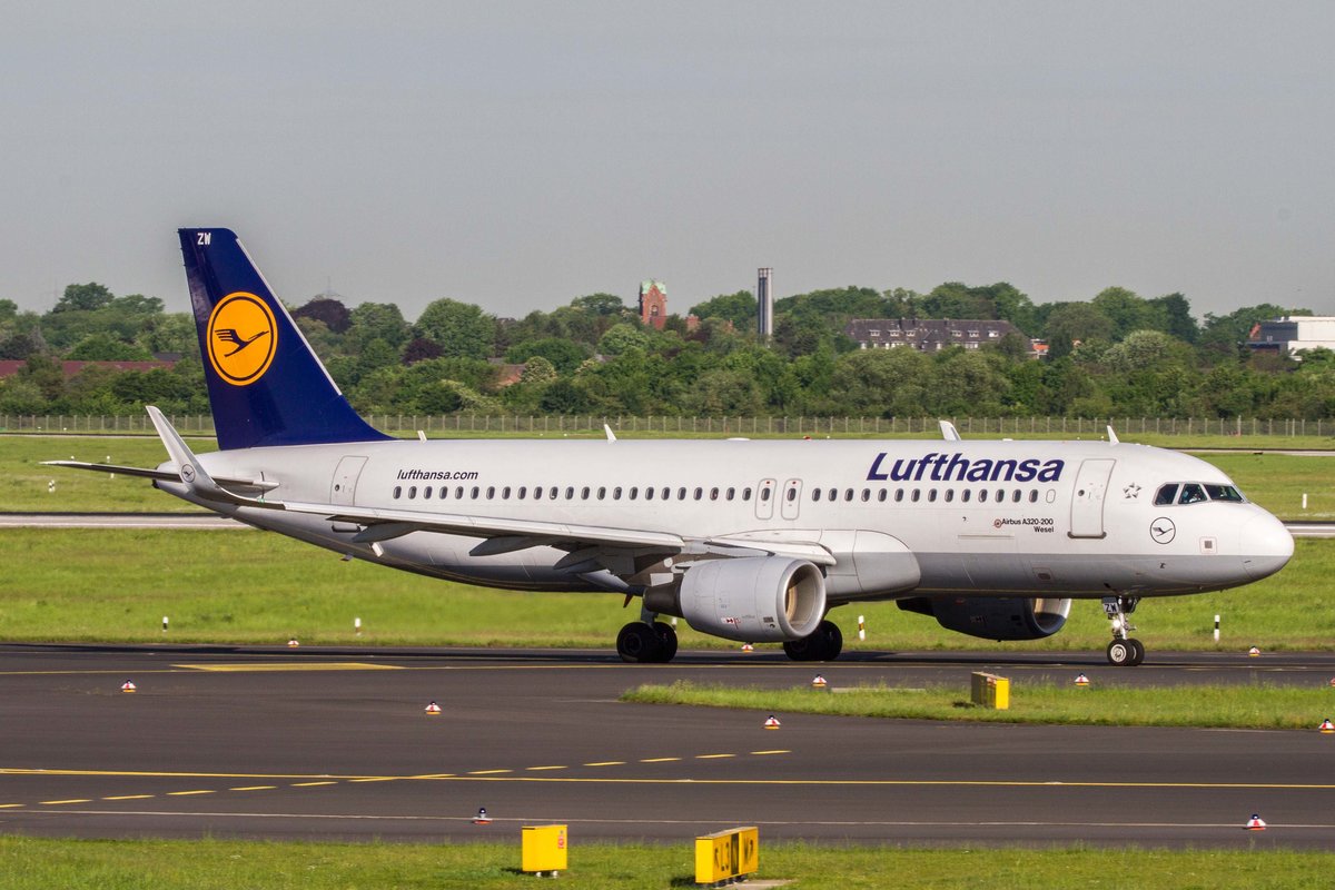 Lufthansa (LH-DLH), D-AIZW  Wesel , Airbus, A 320-214 sl, 17.05.2017, DUS-EDDL, Düsseldorf, Germany