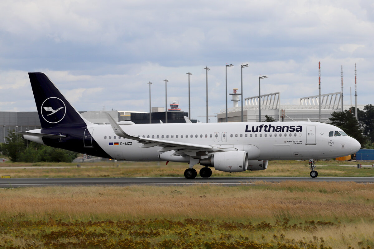 Lufthansa (LH-DLH), D-AIZZ  Viernheim , Airbus, A 320-214 sl / neue LH-Lkrg., 08.08.2021, EDDF-FRA, Frankfurt, Germany