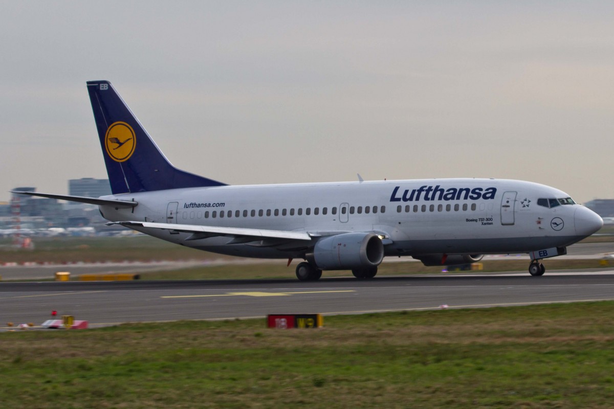 Lufthansa (LH/DLH), D-ABEB  Xanten , Boeing, 737-330, 17.04.2015, FRA-EDDF, Frankfurt, Germany