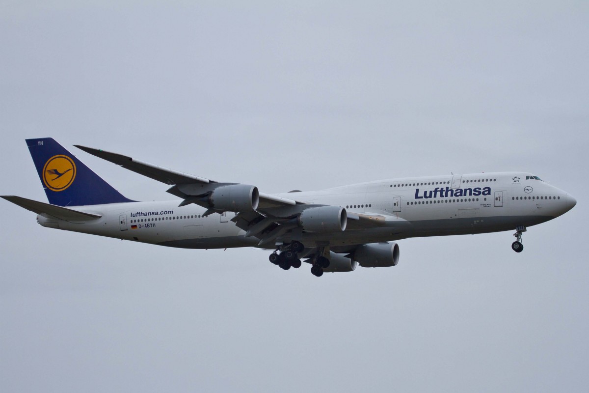 Lufthansa (LH/DLH), D-ABYH  Thüringen , Boeing, 747-830, 17.04.2015, FRA-EDDF, Frankfurt, Germany