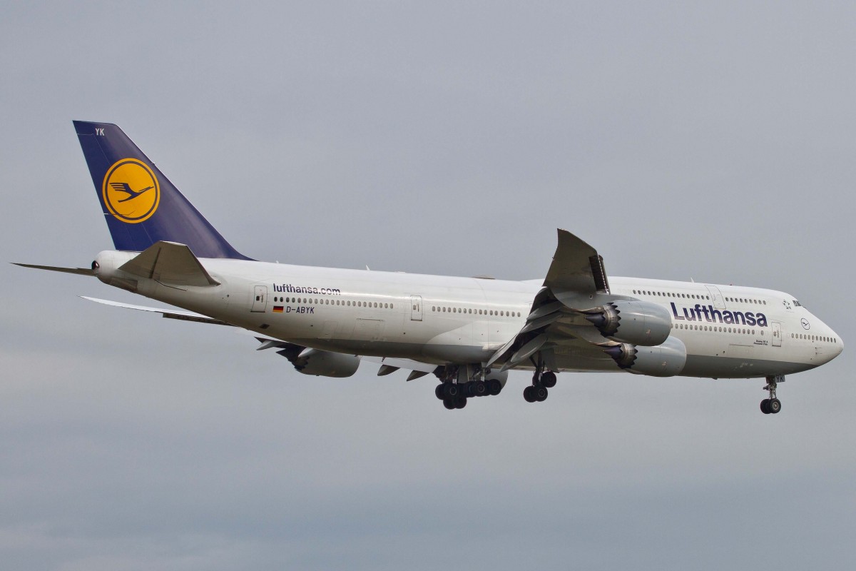 Lufthansa (LH/DLH), D-ABYK  Rheinland - Pfalz , Boeing, 747-830, 17.04.2015, FRA-EDDF, Frankfurt, Germany