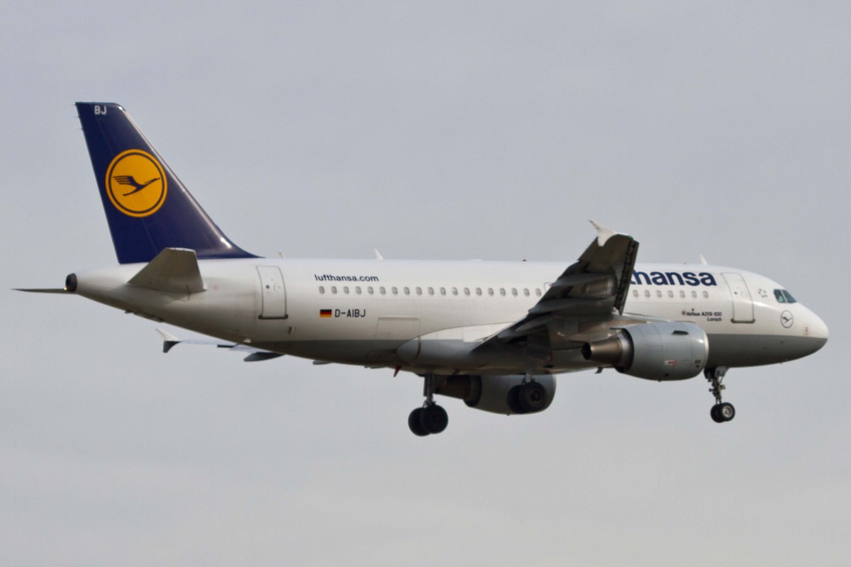 Lufthansa (LH/DLH), D-AIBJ  Lorsch , Airbus, A 319-112, 17.04.2015, FRA-EDDF, Frankfurt, Germany