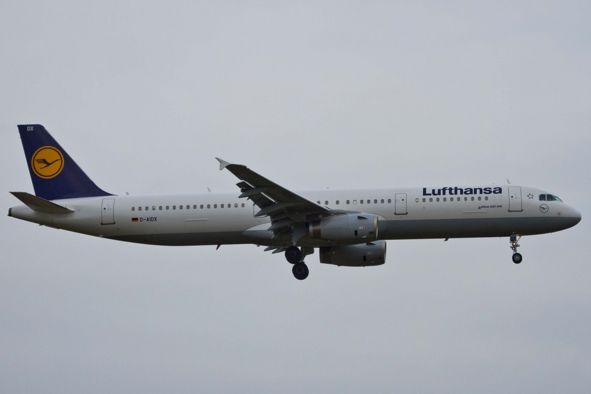Lufthansa (LH/DLH), D-AIDX  ohne , Airbus, A 321-231, 17.04.2015, FRA-EDDF, Frankfurt, Germany
