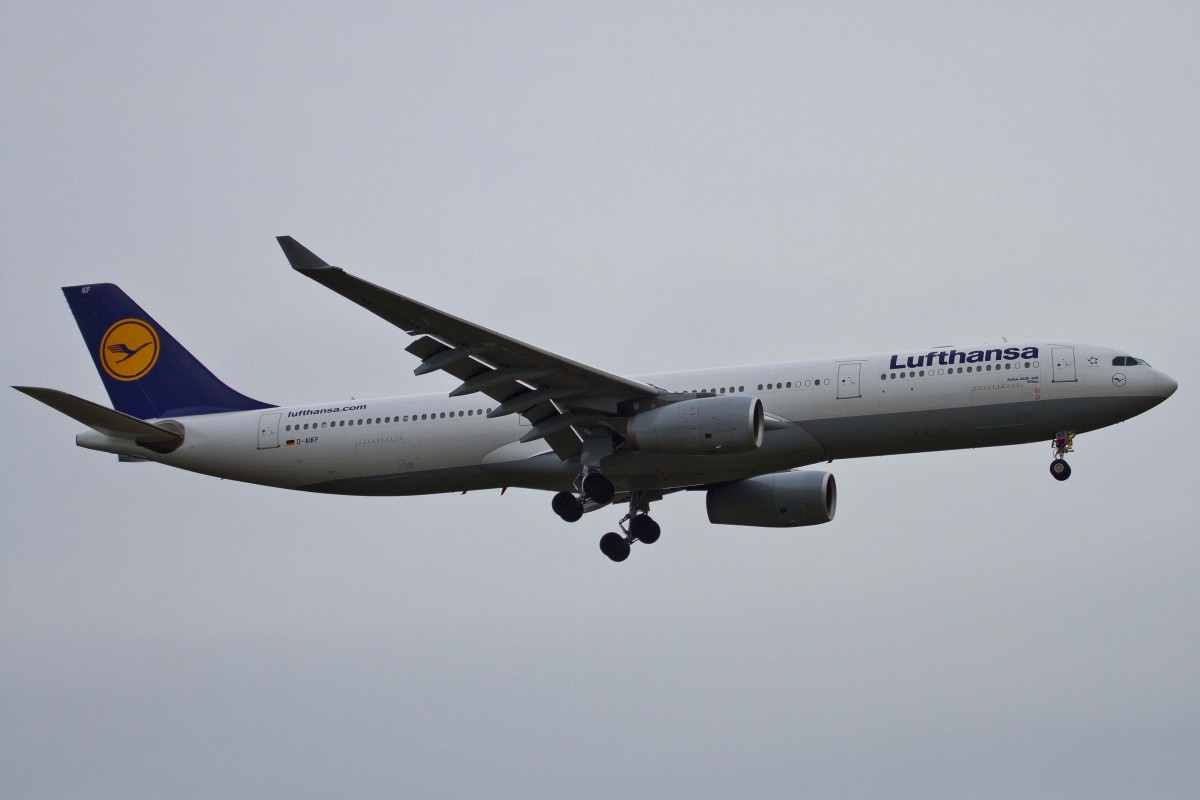 Lufthansa (LH/DLH), D-AIKF  Witten , Airbus, A 340-343 X, 17.04.2015, FRA-EDDF, Frankfurt, Germany