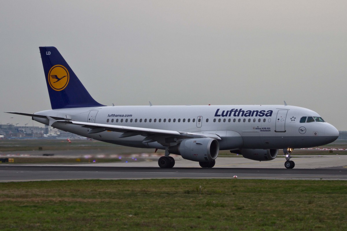 Lufthansa (LH/DLH), D-AILD  Dinkelsbühl , Airbus, A 319-114, 17.04.2015, FRA-EDDF, Frankfurt, Germany
