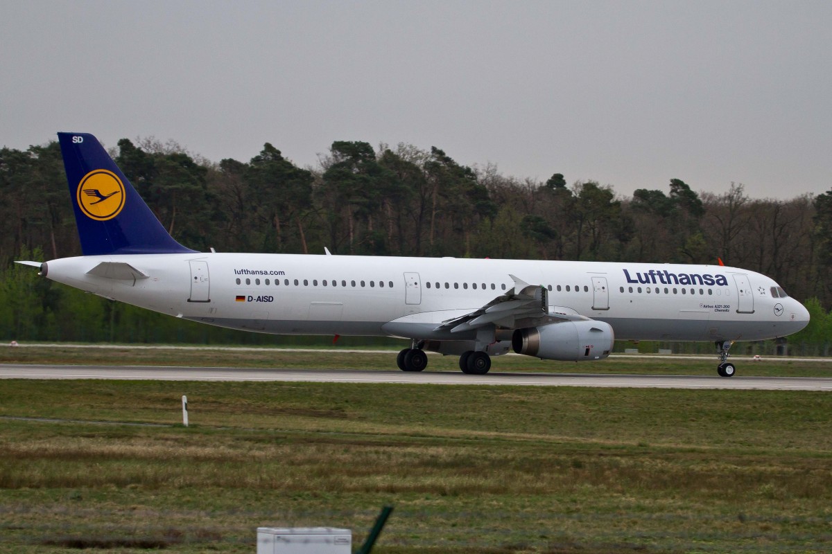 Lufthansa (LH/DLH), D-AISD  Chemnitz , Airbus, A 321-231, 17.04.2015, FRA-EDDF, Frankfurt, Germany
