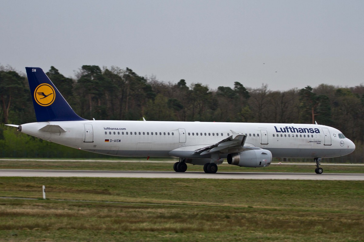 Lufthansa (LH/DLH), D-AISW  Stade , Airbus, A 321-231, 17.04.2015, FRA-EDDF, Frankfurt, Germany