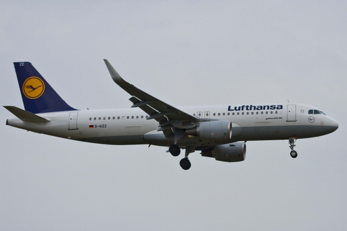 Lufthansa (LH/DLH), D-AIZZ  ohne , Airbus, A 320-214 sl, 17.04.2015, FRA-EDDF, Frankfurt, Germany