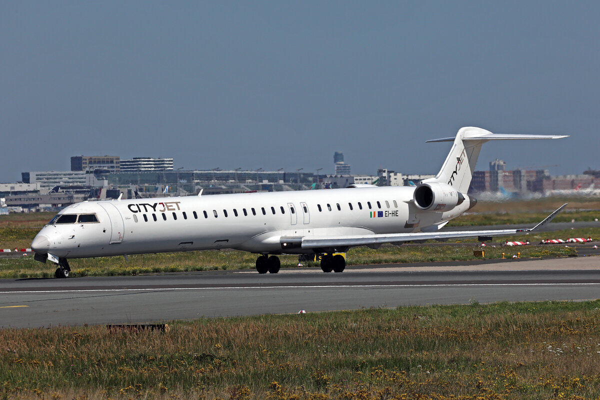 Lufthansa (Operated by CityJet), EI-HIE, Bombardier CRJ-1000, msn: 19010, 11.August 2025, FRA Frankfurt, Germany.