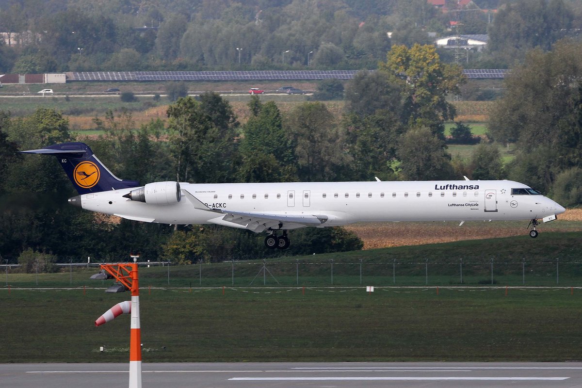 Lufthansa Regional -CityLine-, D-ACKC, Bombardier (Canadair), CRJ-900 LR (CL-600-2D24),  Mettmann , MUC-EDDM, München, 05.09.2018, Germany