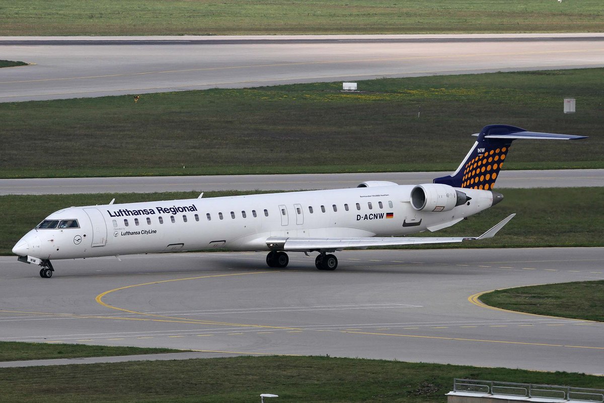 Lufthansa Regional -CityLine-, D-ACNW, Bombardier (Canadair), CRJ-900 NG (CL-600-2D24), MUC-EDDM, München, 05.09.2018, Germany