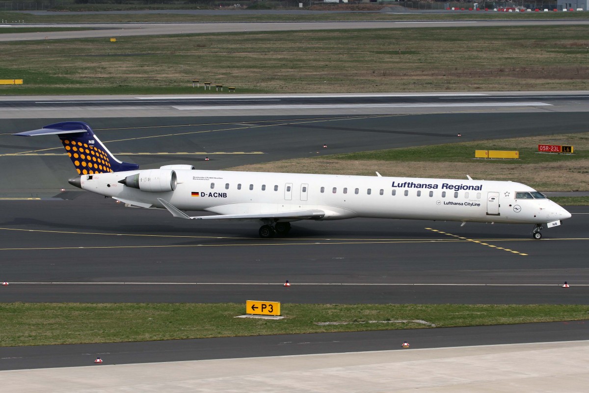Lufthansa Regional (CityLine), D-ACNB  Wermelskirchen , Bombardier, CRJ-900 NG, 03.04.2015, DUS-EDDL, Düsseldorf, Germany