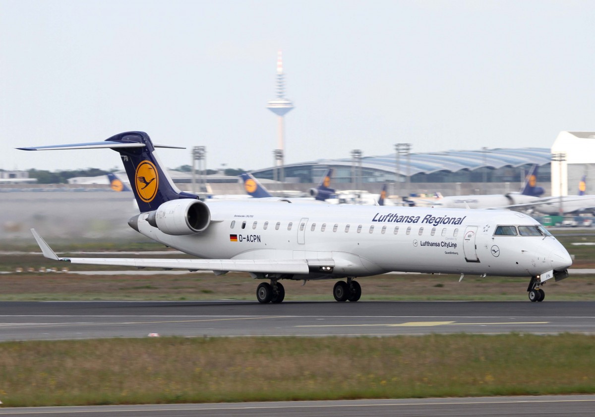 Lufthansa Regional (CityLine), D-ACPN  Quedlinburg , Bombardier, CRJ-700 ER, 23.04.2014, FRA-EDDF, Frankfurt, Germany 