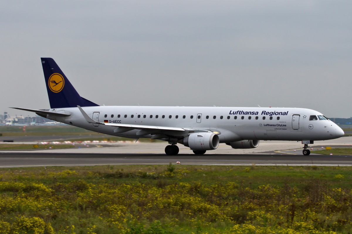 Lufthansa Regional (CityLine), D-AECC  Lutherstadt Eisleben , Embraer, 190 LR, 15.09.2014, FRA-EDDF, Frankfurt, Germany