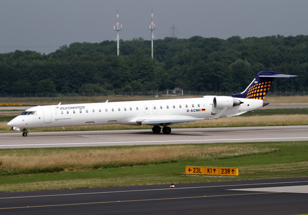 Lufthansa Regional (Eurowings), D-ACNH  Goch , Bombardier, CRJ-900 NG, 01.07.2013, DUS-EDDL, Dsseldorf, Germany 