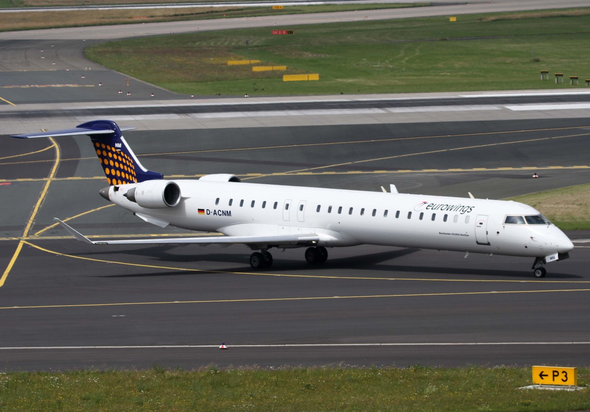 Lufthansa Regional (Eurowings), D-ACNM  ohne Namen , Bombardier, CRJ-900 NG (Bug/Nose), 01.07.2013, DUS-EDDL, Dsseldorf, Germany 