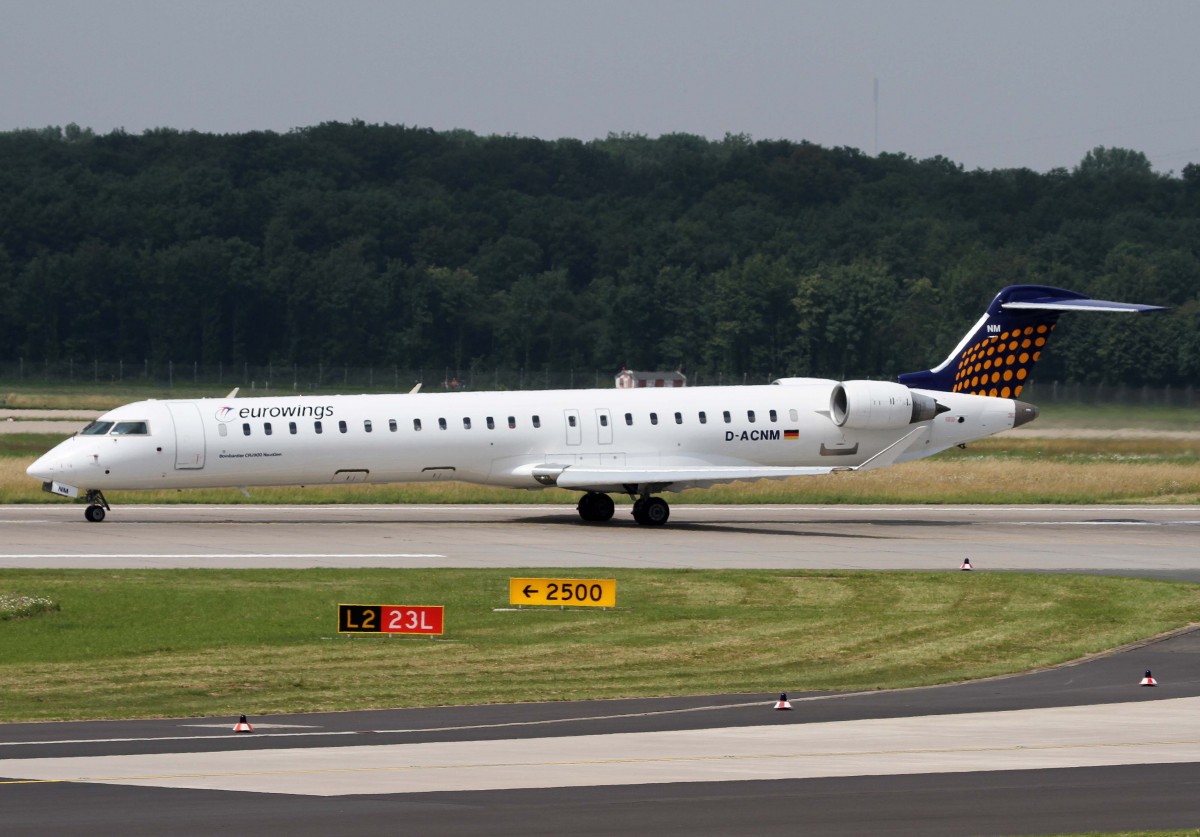 Lufthansa Regional (Eurowings), D-ACNM  ohne Namen , Bombardier, CRJ-900 NG (Bug/Nose), 01.07.2013, DUS-EDDL, Dsseldorf, Germany 