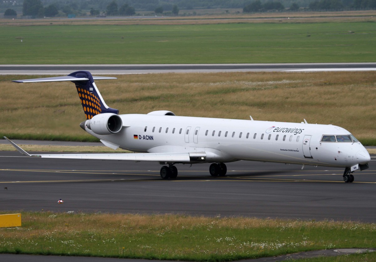 Lufthansa Regional (Eurowings), D-ACNN  ohne Namen , Bombardier, CRJ-900 NG, 01.07.2013, DUS-EDDL, Dsseldorf, Germany 
