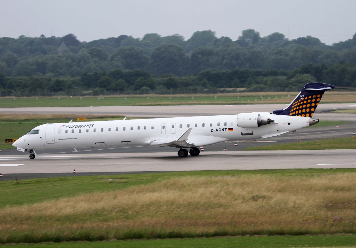 Lufthansa Regional (Eurowings), D-ACNT  ohne Namen , Bombardier, CRJ-900 NG, 01.07.2013, DUS-EDDL, Dsseldorf, Germany 