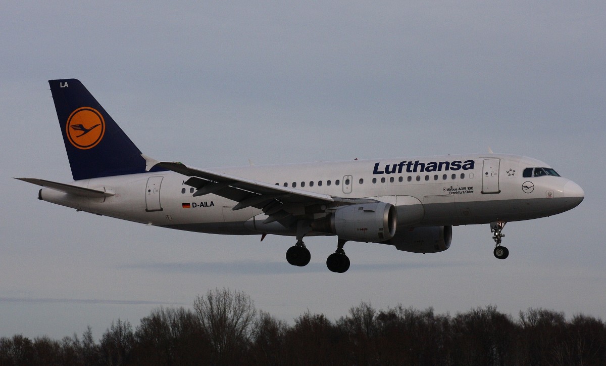 Lufthansa,D-AILA,(c/n609),Airbus A319-114,04.01.2014,HAM-EDDH,Hamburg,Germany