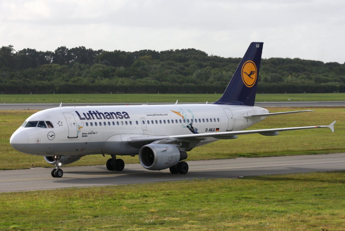 Lufthansa,D-AILU,(c/n744),Airbus A319-114,31.08.2013,HAM-EDDH,Hamburg,Germany