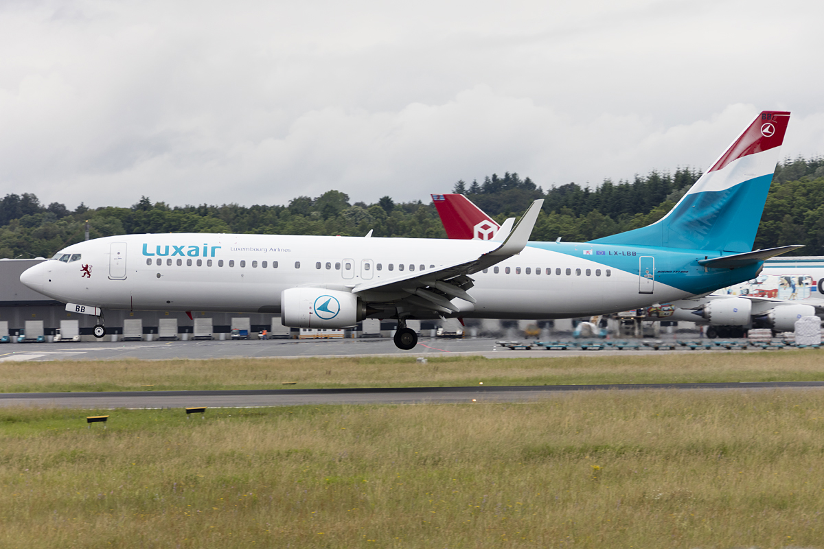 Luxair, LX-LBB, Boeing, B737-86J, 22.06.2016, LUX, Luxembourg , Luxembourg 


