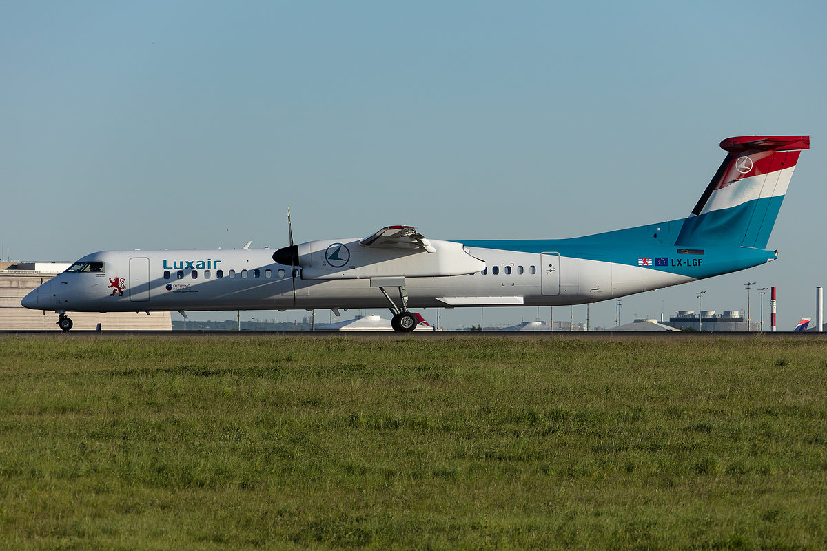 Luxair, LX-LGF, Bombardier, Dash 8 Q402, 13.05.2019, CDG, Paris, France


