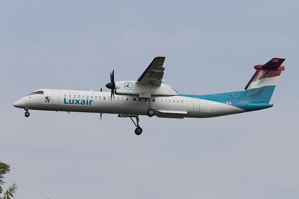 Luxair, LX-LGG, deHavilland, DHC-8Q-402, 06.09.2018, MXP, Mailand, Italy 


