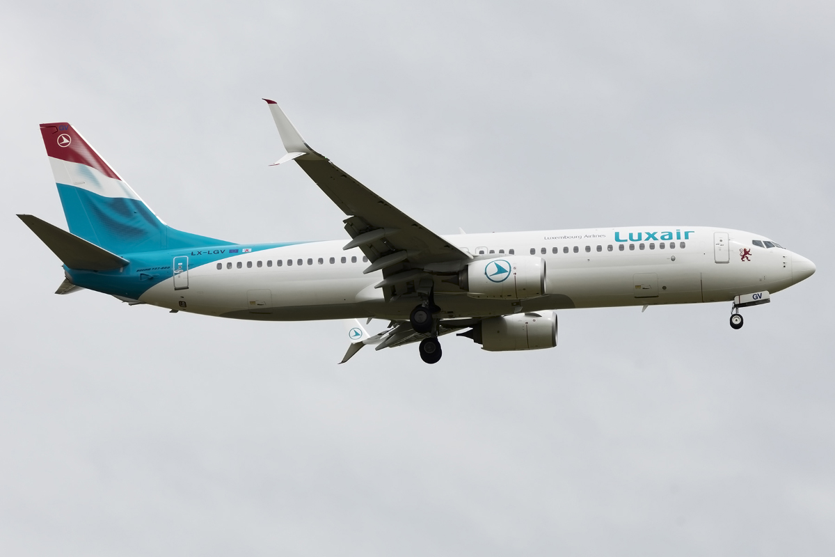 Luxair, LX-LGV, Boeing, B737-8C9, 07.05.2016, CDG, Paris, France



