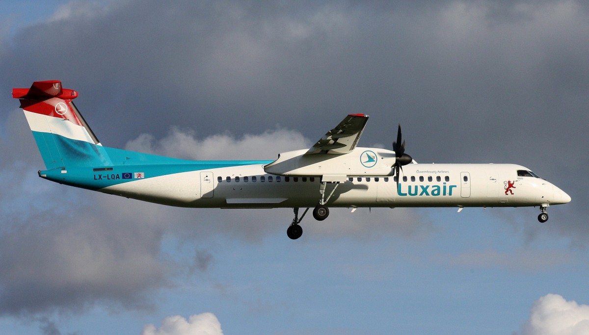Luxair,LX-LQA,(c/n 4468),De Havilland Canada DHC-8-402Q Dash 8,13.05.2014,HAM-EDDH,Hamburg,Germany