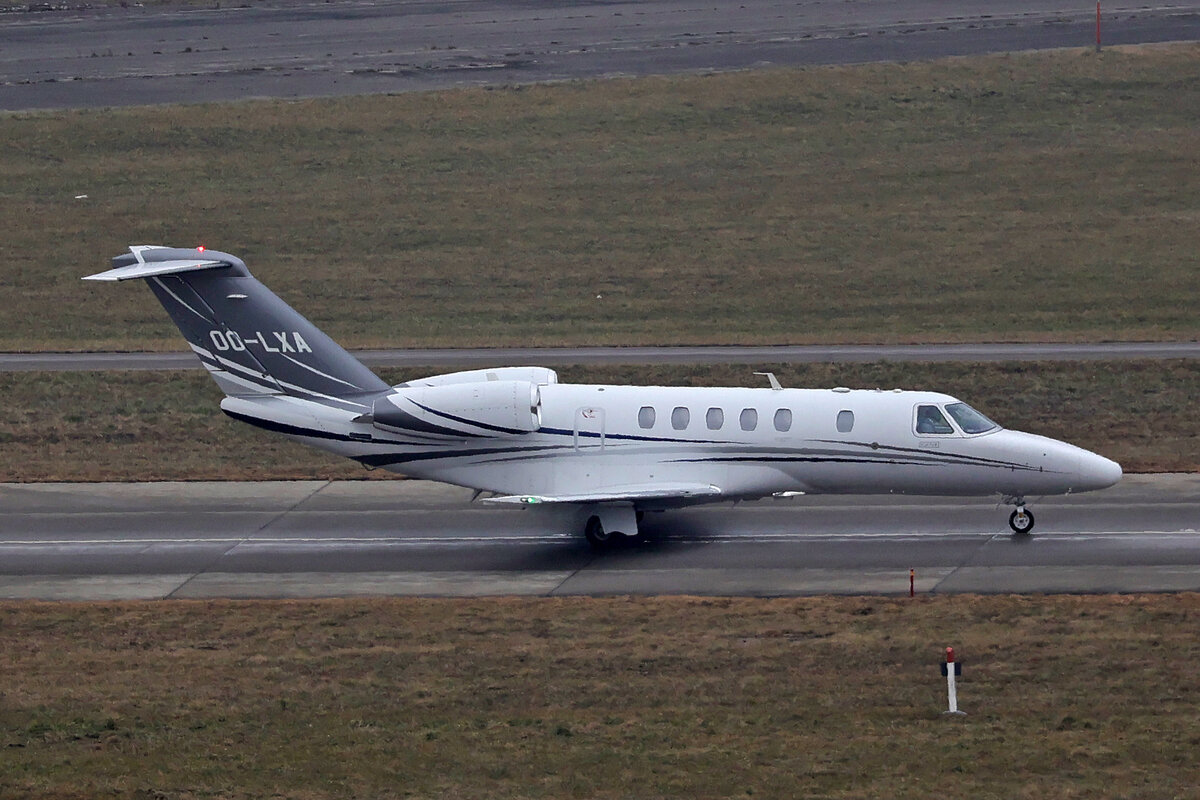 Luxaviation Belgium, OO-LXA, Cessna 525C Citation CJ4, msn: 525C-0396, 23.Januar 2026, ZRH Zürich, Switzerland.