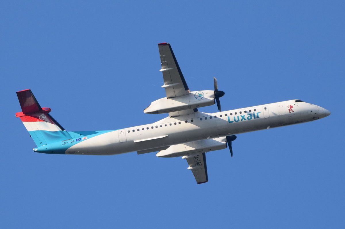 LX-LGE Luxair De Havilland Canada DHC-8-402Q Dash 8   , MUC , 16.10.2016
