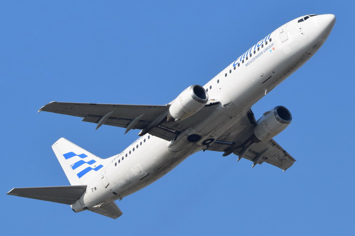 LY-CGC Ellinair Boeing 737-4Y0   , MUC , 16.10.2016