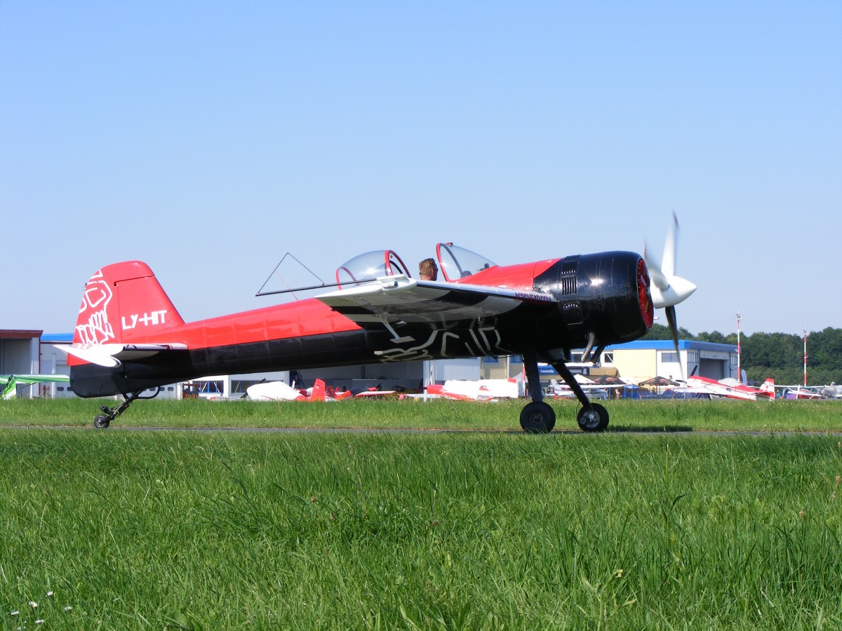 LY-HIT, Yak 55, Flugplatz Gera (EDAJ), 2.7.2015