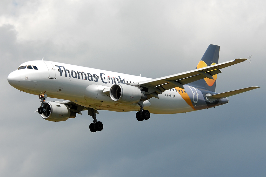 LY-VEF Thomas Cook Airlines (Avion Express)  Airbus A320-214 01.06.2018