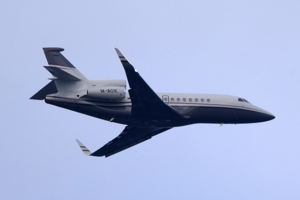 M-AGIK Private Dassault Falcon 900EX   , HAM , 07.11.2016