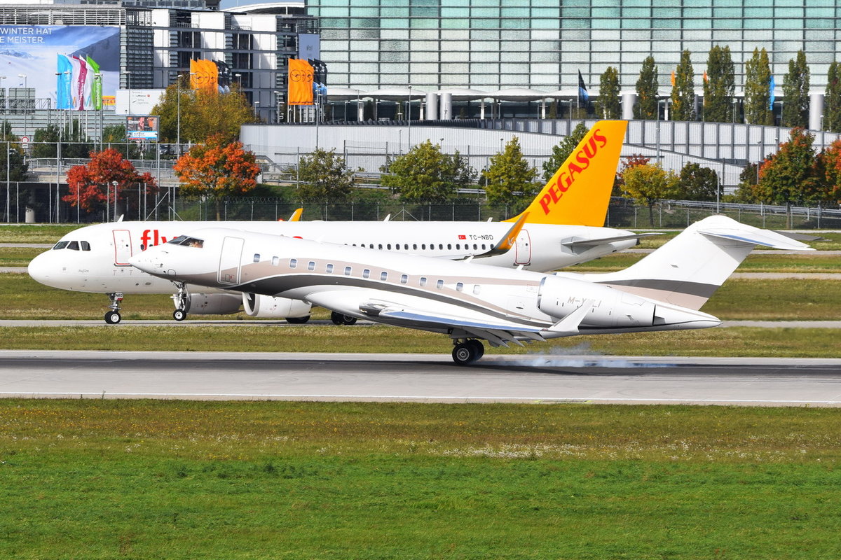 M-YULI Private Bombardier BD-700-1A10 Global Express  , MUC , 04.10.2017