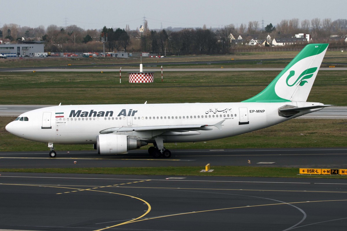 Mahan Air (W5/IRM), EP-MNP, Airbus, A 310-308, 03.04.2015, DUS-EDDL, Düsseldorf, Germany