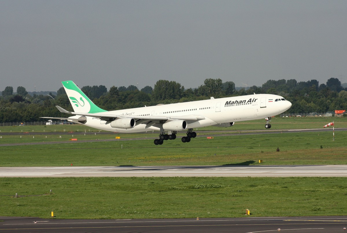 Mahan Air,EP-MMB,(c/n 056),Airbus A340-311,09.09.2015,DUS-EDDL,Düsseldorf,Germany