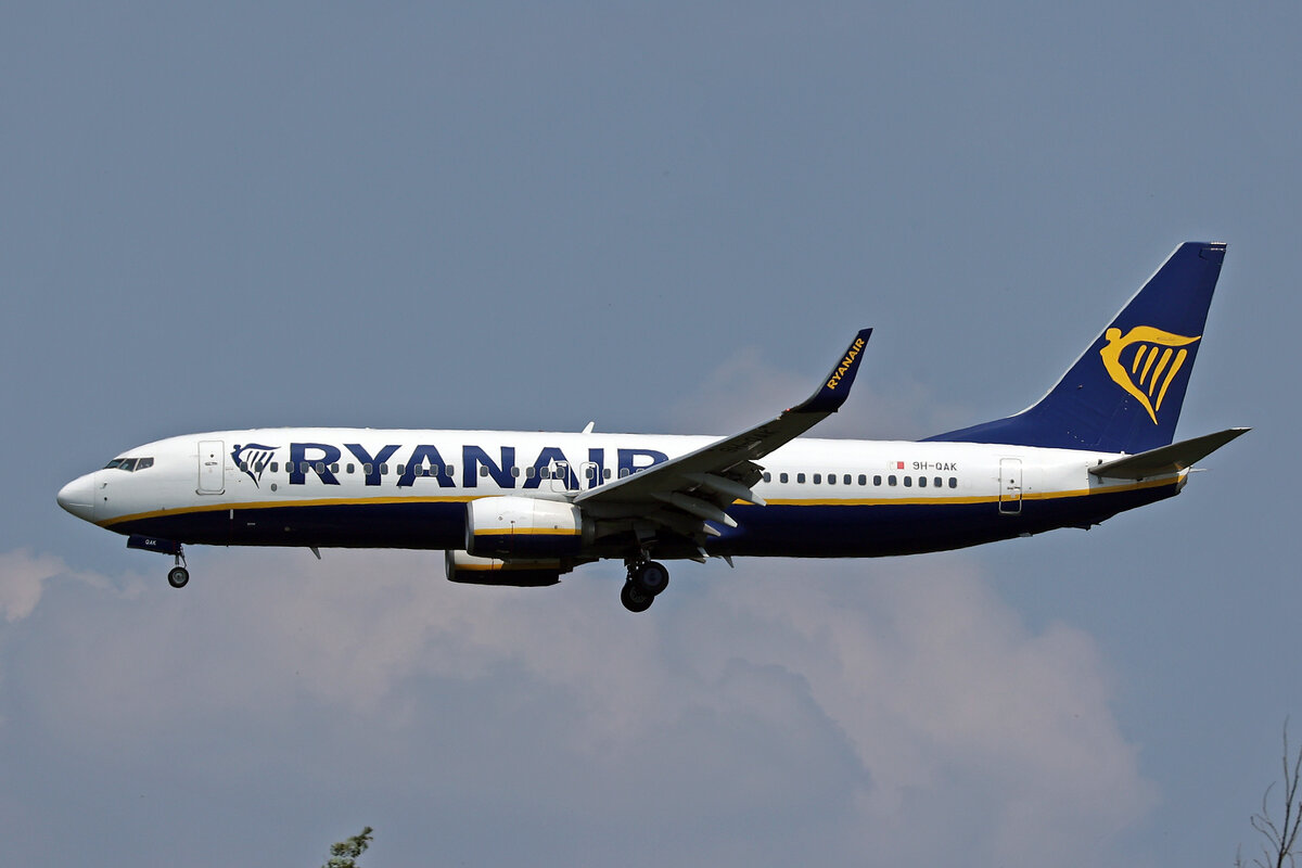 Malta Air, 9H-QAK, Boeing B737-8AS, msn: 44793/6403, 10.Juli 2024, MXP Milano Malpensa, Italy.