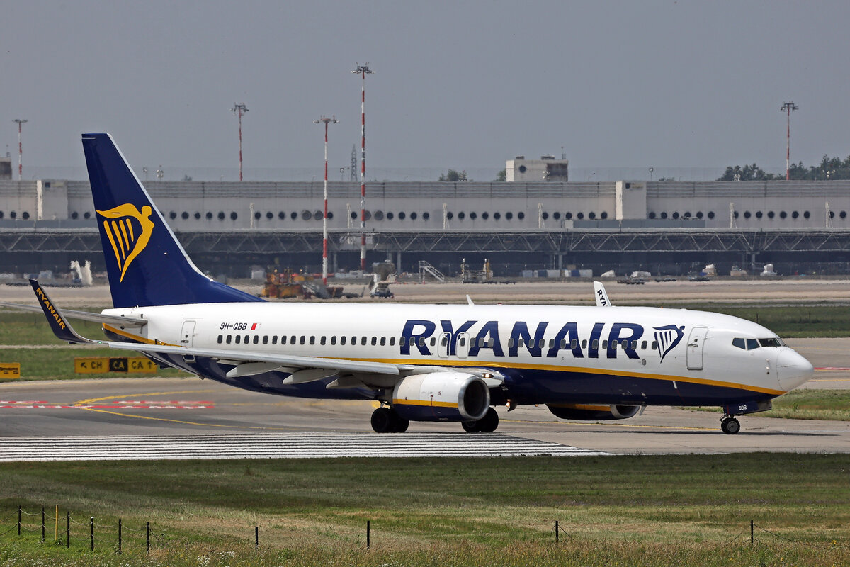 Malta Air, 9H-QBB, Boeing B737-8AS, msn: 61576/5434, 04.Juli 2024, MXP Milano Malpensa, Italy.