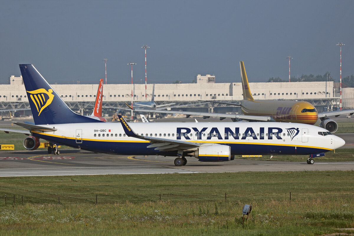 Malta Air, 9H-QBC, Boeing B737-8AS, msn: 44803/6618, 04.Juli 2024, MXP Milano Malpensa, Italy.