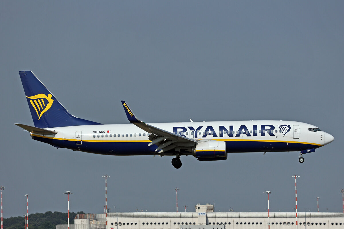 Malta Air, 9H-QDQ, Boeing B737-8AS, msn: 44766/6252, 05.Juli 2024, MXP Milano Malpensa, Italy.