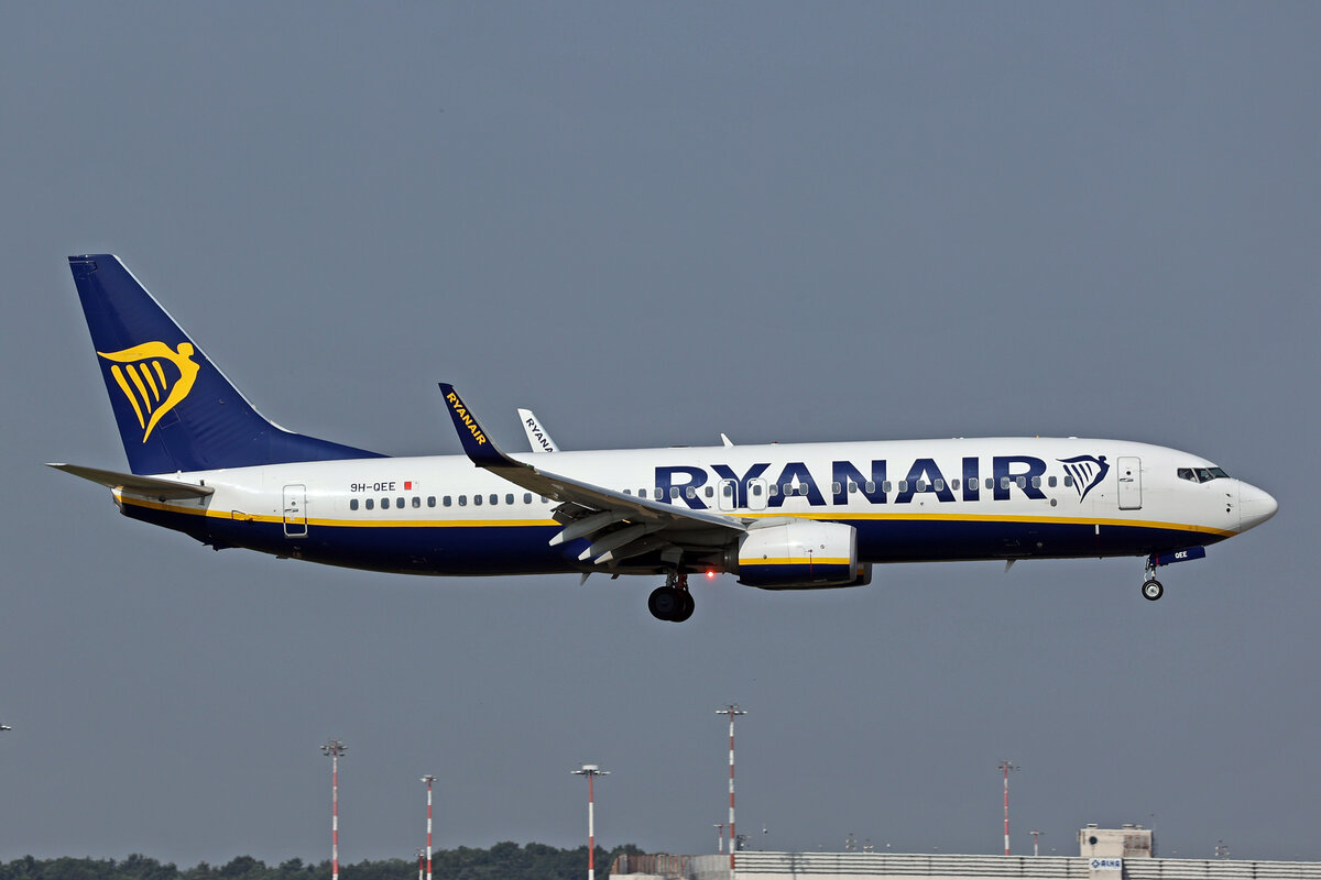 Malta Air, 9H-QEE, Boeing B737-8AS, msn: 44819/6815, 05.Juli 2024, MXP Milano Malpensa, Italy.