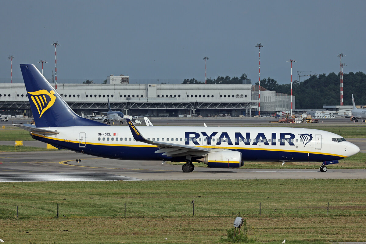 Malta Air, 9H-QEL, Boeing B737-8AS, msn: 44831/6870, 10.Juli 2024, MXP Milano Malpensa, Italy.