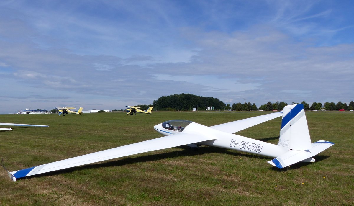 Marganski Swift S-1, D-3168, Flugplatz Gera (EDAJ), 20.8.2016