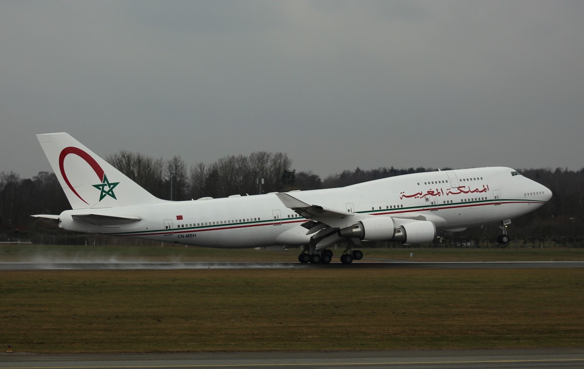 Marocco Government, CN-MBH, (c/n 28551), Boeing 747-48E, 06.03.2016, HAM-EDDH, Hamburg, Germany 