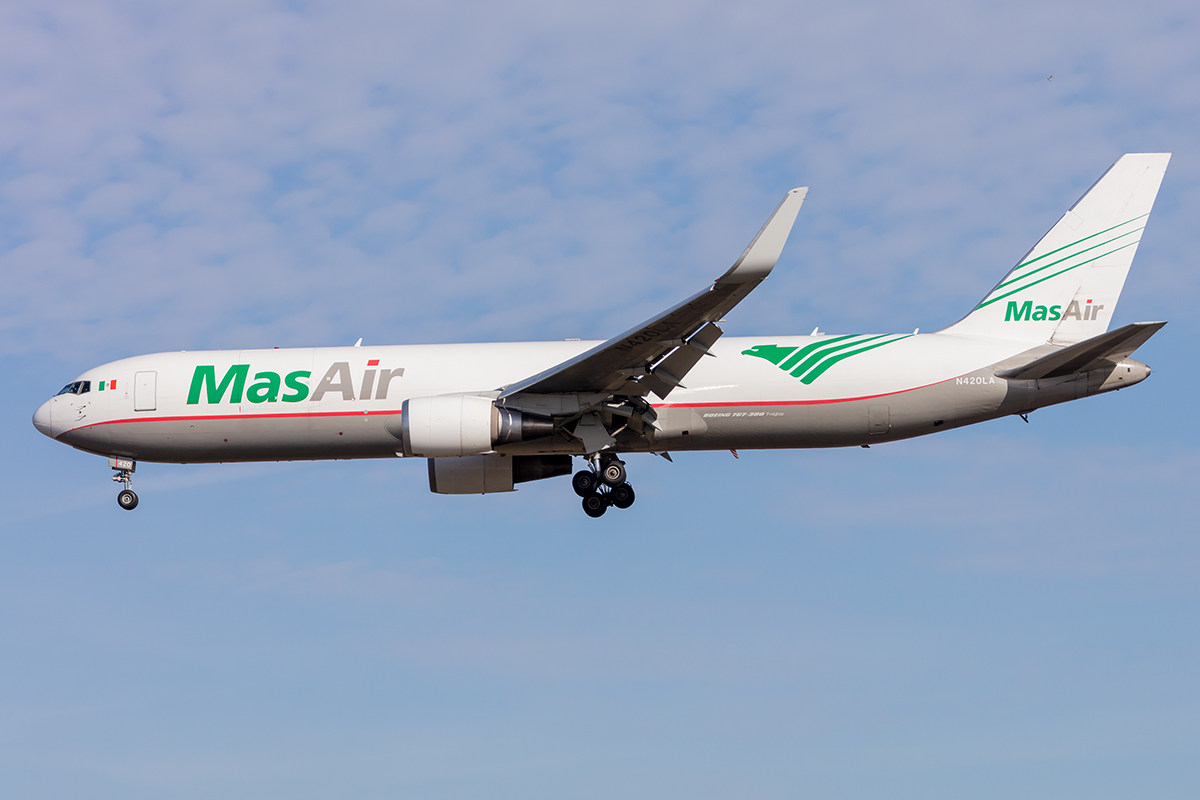 Mas Air Cargo, N420LA, Boeing, B767-316F, 29.03.2021, FRA, Frankfurt, Germany
