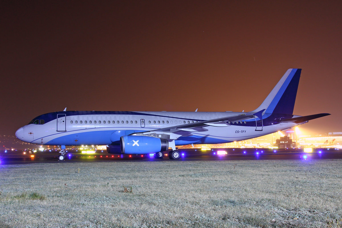 Maserjet, CS-TFY, Airbus A320-232, msn: 1868, 21.Januar 2020, ZRH Zürich, Switzerland.